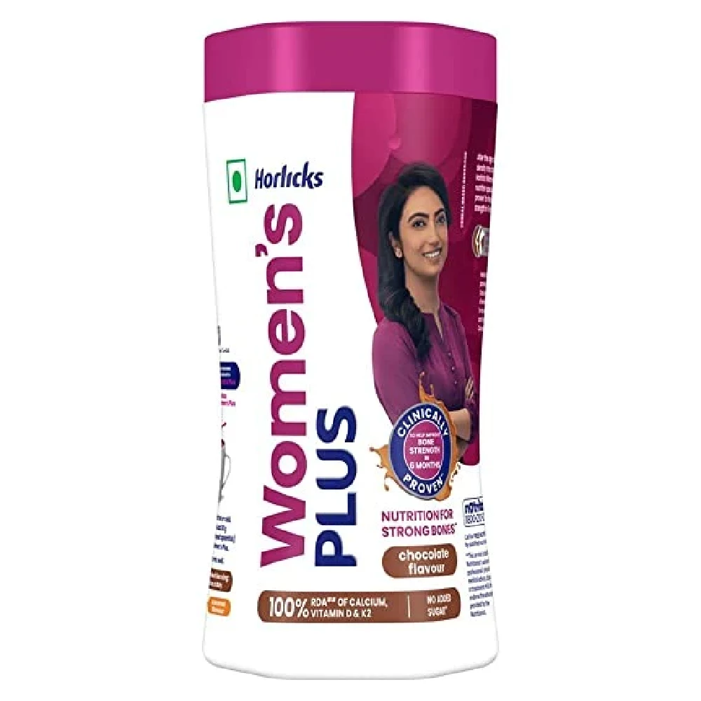 Women's Horlicks Chocolate Flavour, 400 g Pet Jar-1.webp